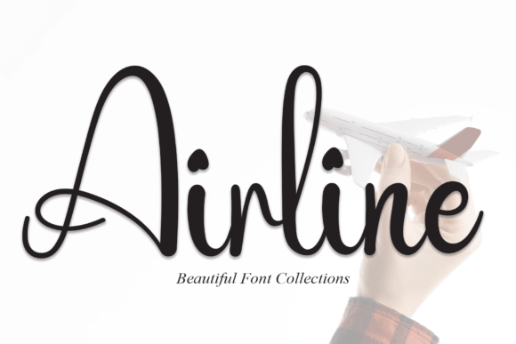 Airline: A Handwritten Font That Elevates Your Business Branding