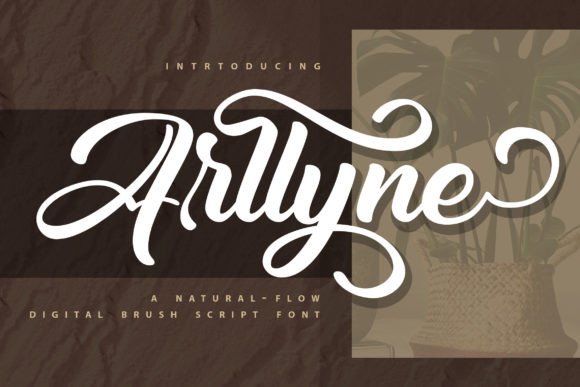 Arllyne: The Digital Brush Script Font That Elevates Marketing Typography