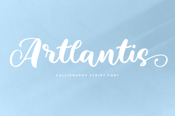 Artlantis: A Handwritten Font with Editorial Elegance