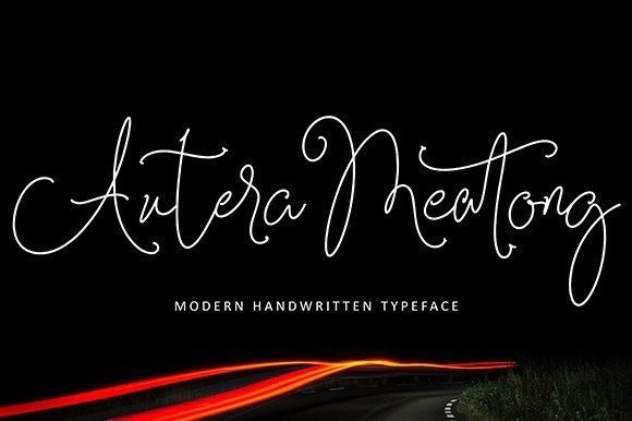 Autera Meatong: Elevating Editorial Design with a Delicate Script Touch
