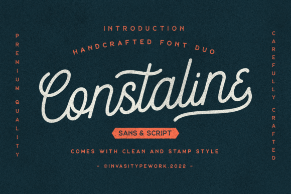 Constaline: A Vintage-Inspired Font That Elevates Campaign Typography