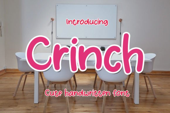 Crinch: A Charming Script Font for Elegant Editorial Design