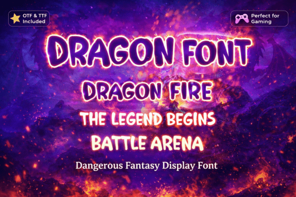 Dragon: A Playful Script Font for Creative Editorial Design