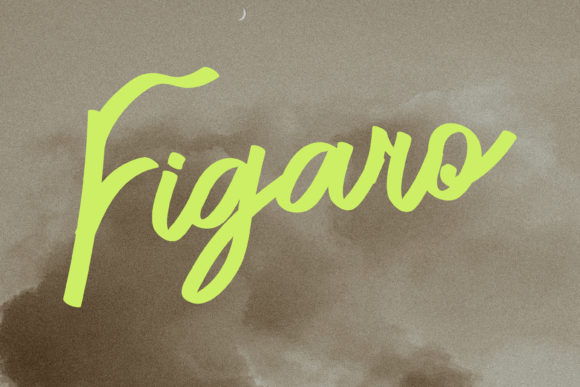 Figaro: A Delicate Script Font for Elegant Editorial Design