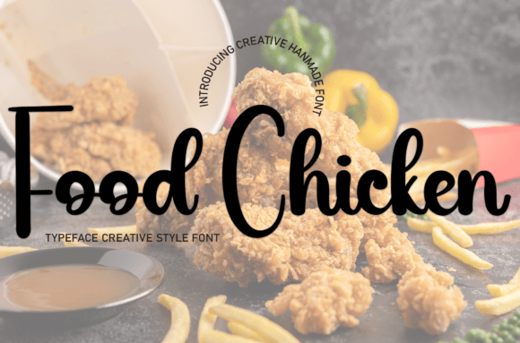 Food Chicken Font: A Sweet Touch for Small Business Branding