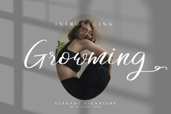 Growming: How a Modern Script Font Transformed Our Campaign Visuals