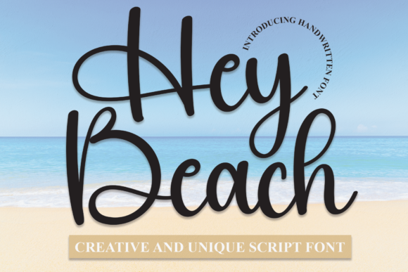 Hey Beach: How a Handwritten Font Became My Secret Weapon for Campaign Visuals