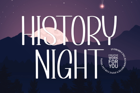 History Night Font: A Designer’s Review for Web Typography