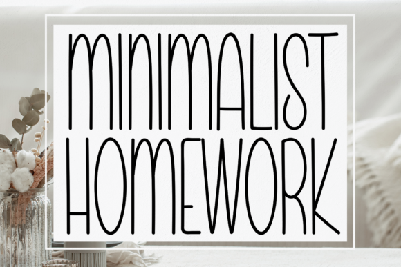How Minimalist Homework Font Transformed My Small Business Branding