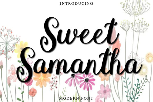 How the Sweet Samantha Font Transformed My Small Business Branding