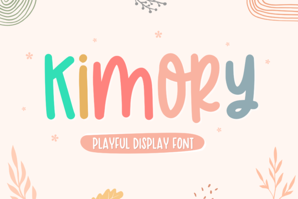 Kimory: A Friendly Handwritten Font for Versatile Branding Projects