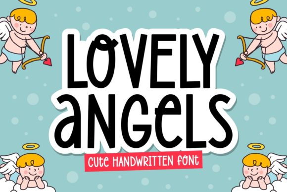 Lovely Angels: A Charming Display Font for Modern Marketers
