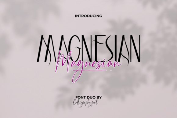 Magnesian: A Refined Font Duo for Elegant Editorial Design