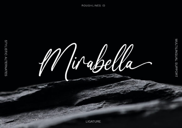 Mirabella Modern Signature: A Premium Script Font for Elegant Editorial Design