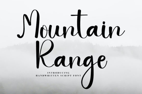 Mountain Range Font: Elevating Digital Campaigns with Elegant Typography