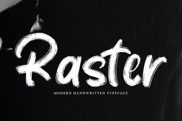 Raster: A Handwritten Font That Brings Personality to Editorial Design