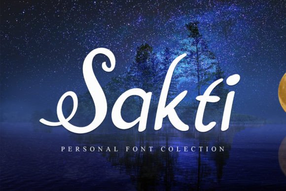 Sakti: A Handwritten Font for Elegant Editorial Design