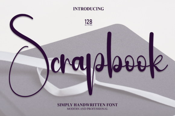 Scrapbook: A Handwritten Font That Brings Personality to Editorial Design