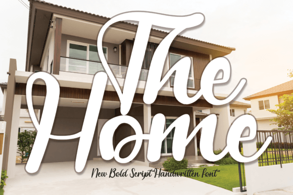 The Home: A Sweet Handwritten Font for Web Designers and Digital Makers