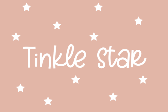 Tinkle Star: A Whimsical Script Font for Social Media and Campaign Design