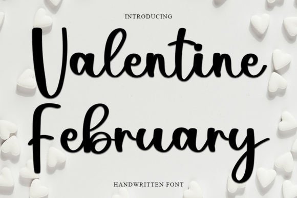 Valentine February: A Handwritten Font for Elegant Web Design